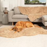 PupRug Luxe Faux Fur Orthopedic Dog Bed - Plush Sheep Tan – Dog Beds by Paw.com