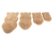 PupRug Luxe Faux Fur Orthopedic Dog Bed - Plush Sheep Tan – Dog Beds by Paw.com