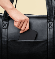 PupTote 3 - in - 1 Faux Leather Dog Carrier Bag - Black – Pet Carriers by Paw.com