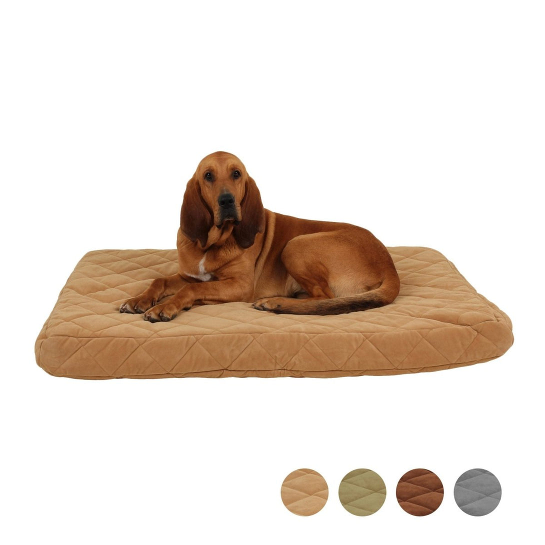 Quilted Orthopedic Jamison Dog Bed with Moisture Barrier – Dog Beds by Carolina Pet Co.