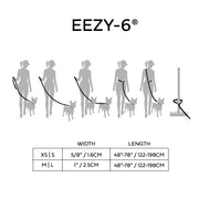 Reflective Dog Leash - EEZY - 6 - Red – Dog Leashes by GF Pet.us