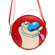 Ren and Stimpy Vegan Leather Crossbody Dog Walking Bag – Dog Walking Bags & Pouches by Buckle - Down