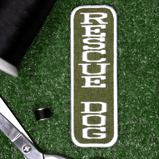 Rescue Dog Patch – Accessories by K9 Sport Sack