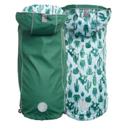 Reversible Elasto - Fit Dog Raincoat - Green/Green – Jackets & Coats by GF Pet.us