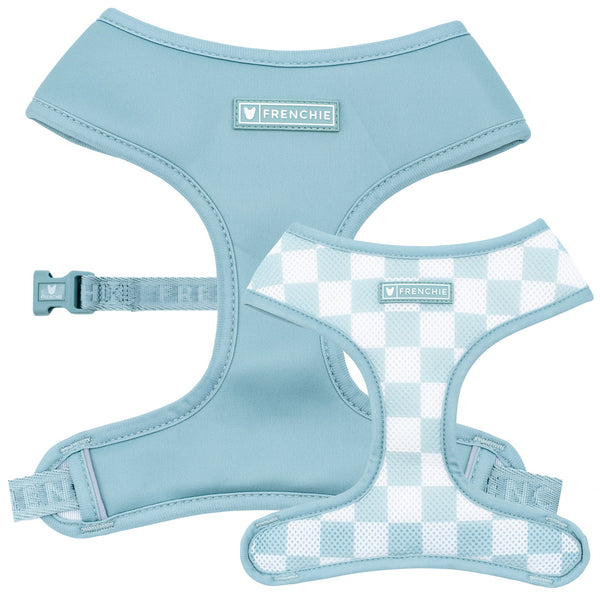 Frenchie Duo Reversible Dog Harness - Sage