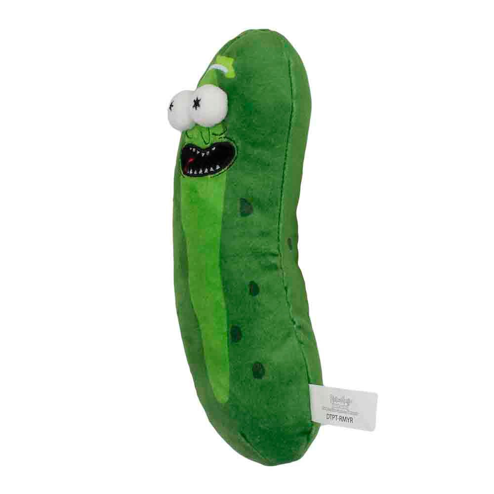 Rick and Morty Pickle Rick Pose Plush Squeaky Dog Toy – Dog Toys by Buckle - Down