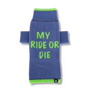 Ride or Die Knit Dog Sweater. – Sweaters & Hoodies by JUST FRED.