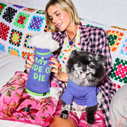 Ride or Die Knit Dog Sweater. – Sweaters & Hoodies by JUST FRED.