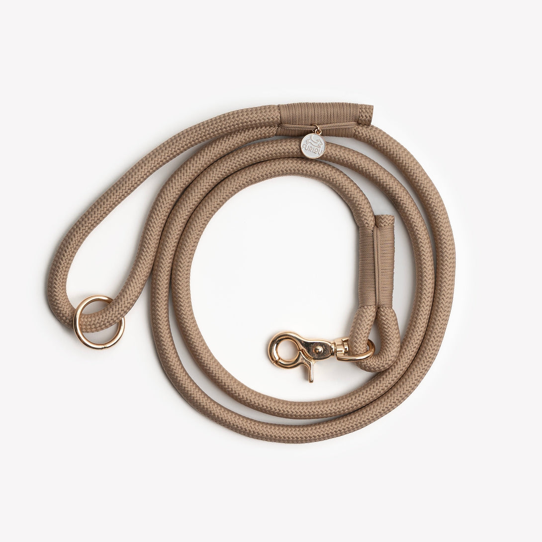 Sand - Braided Rope Dog Leash – Dog Leashes by FURLOU