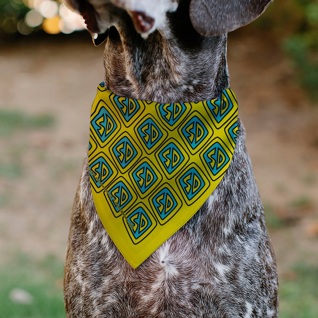 Scooby Doo Logo Collage Dog Bandana – Bandanas & Neckwear by Buckle - Down