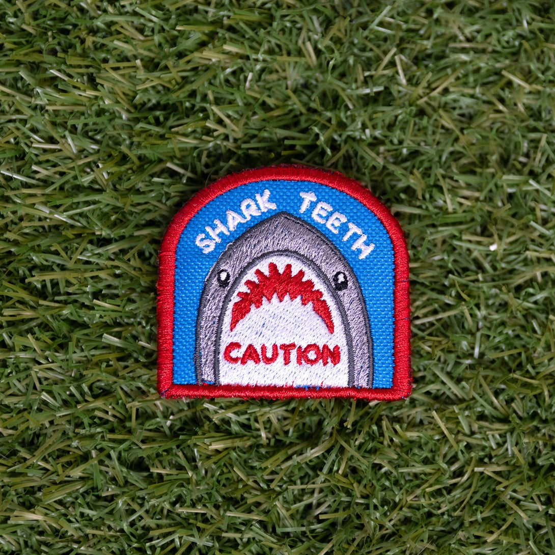 Shark Teeth Arch Patch – Accessories by K9 Sport Sack