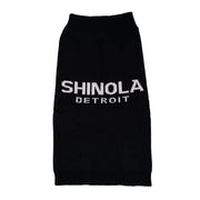 Shinola Brand Logo Knitted Dog Sweater – Sweaters & Hoodies by Shinola