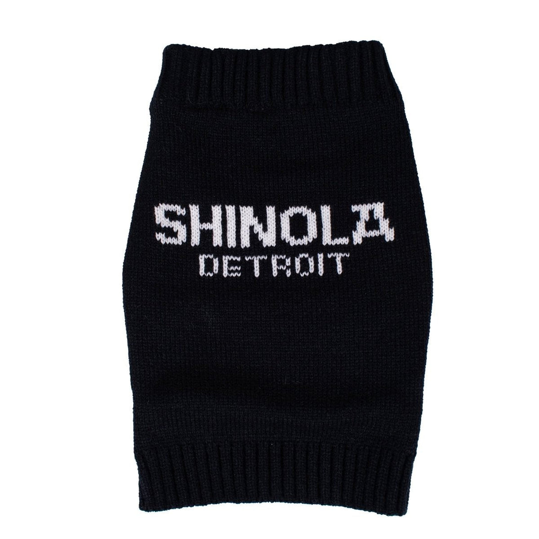 Shinola Brand Logo Knitted Dog Sweater – Sweaters & Hoodies by Shinola