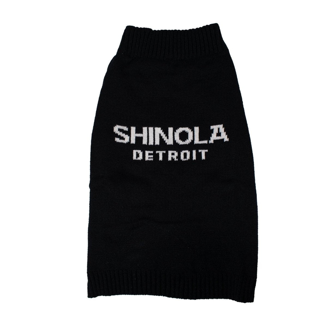 Shinola Brand Logo Knitted Dog Sweater – Sweaters & Hoodies by Shinola