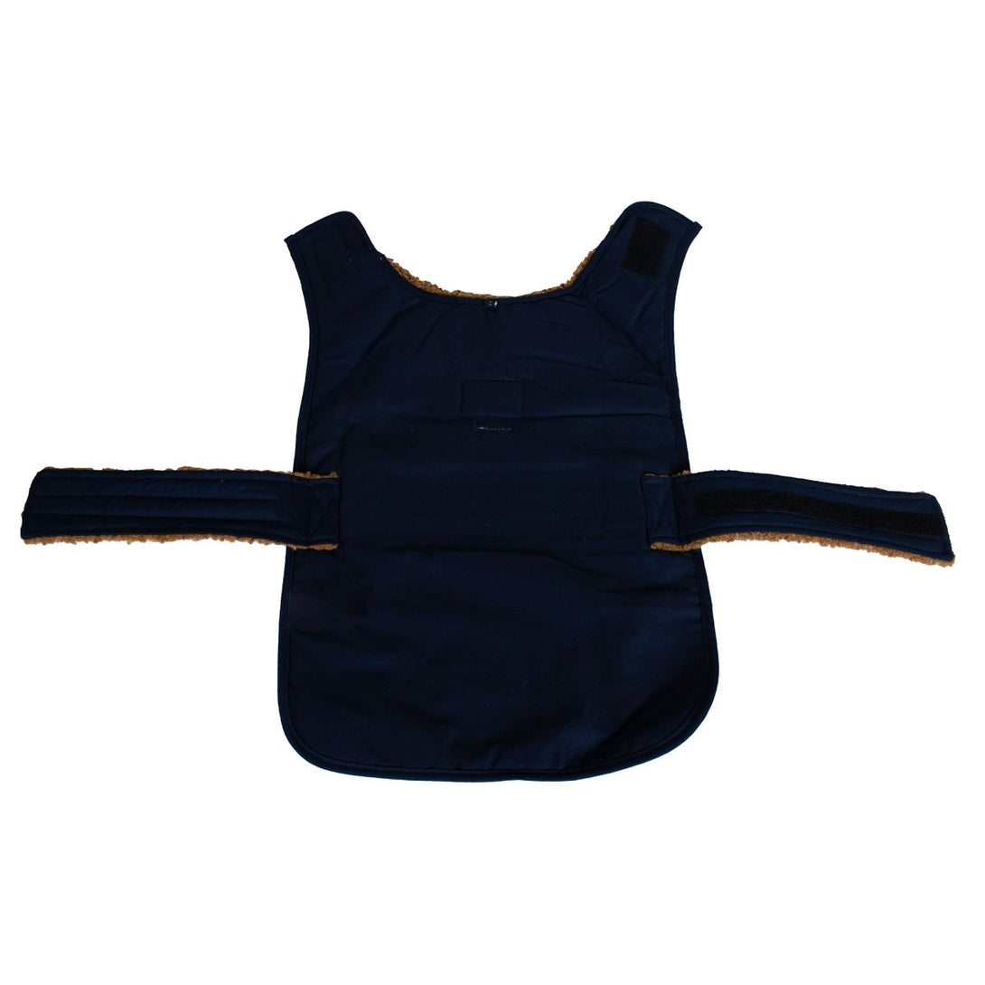 Shinola Brand Stripe Berber Dog Coat Rust – Jackets & Coats by Shinola