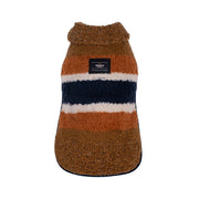 Shinola Brand Stripe Berber Dog Coat Rust – Jackets & Coats by Shinola