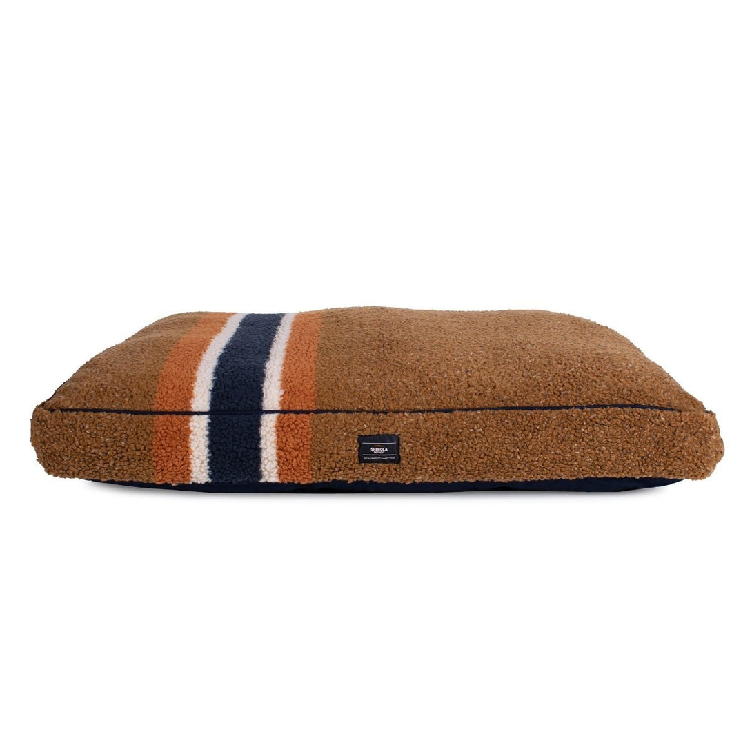 Shinola Brand Stripe Berber Napper Dog Bed – Dog Beds by Shinola