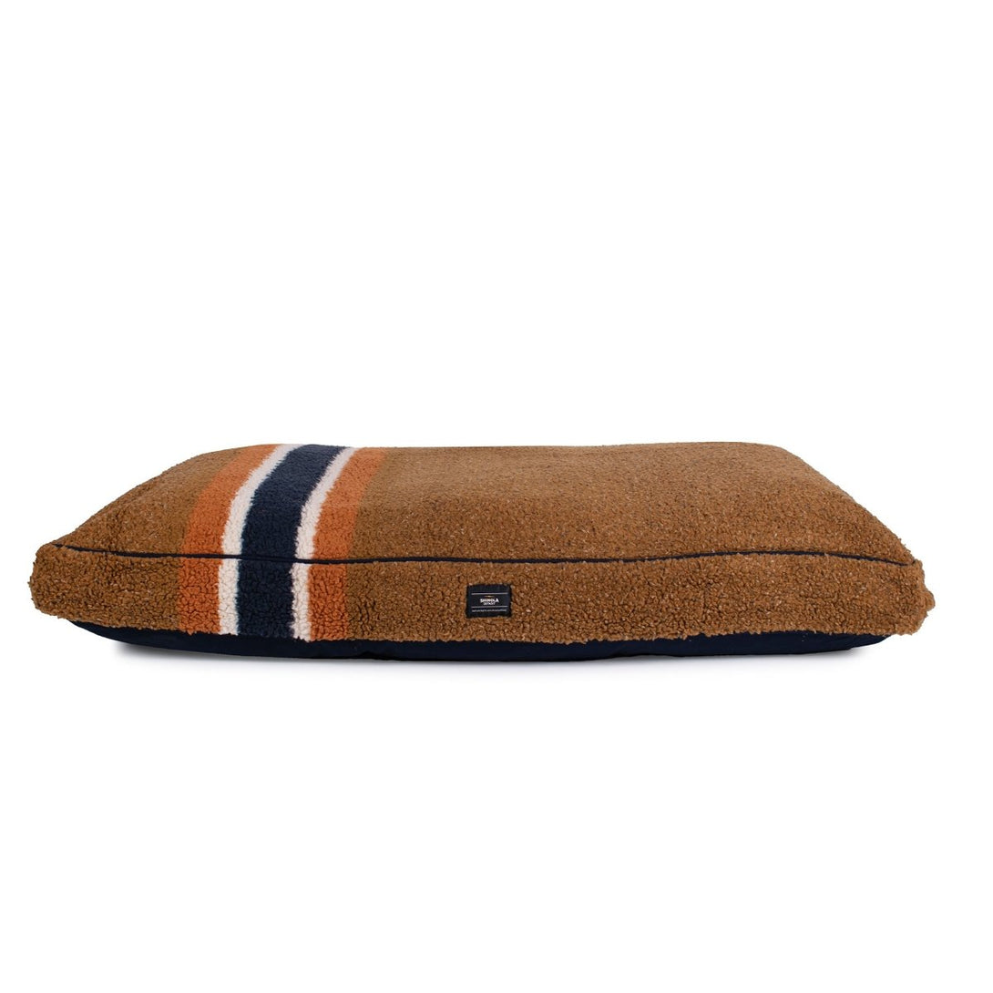Shinola Brand Stripe Berber Napper Dog Bed – Dog Beds by Shinola