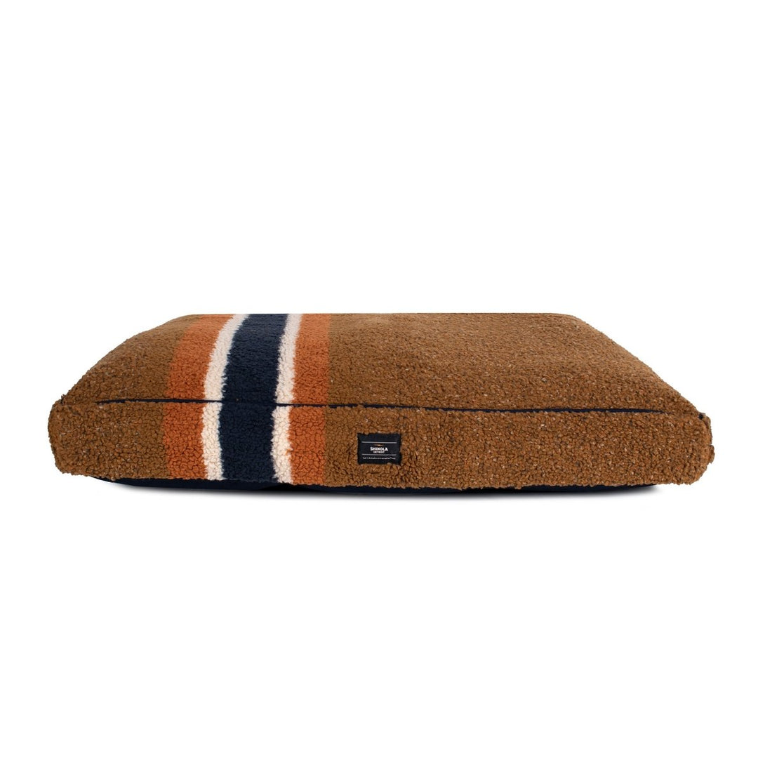 Shinola Brand Stripe Berber Napper Dog Bed – Dog Beds by Shinola