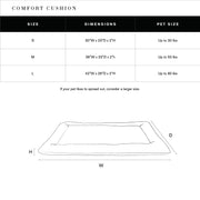 Shinola Brand Stripe Comfort Cushion Berber Dog Bed Oatmeal – Crate Mats & Pads by Shinola