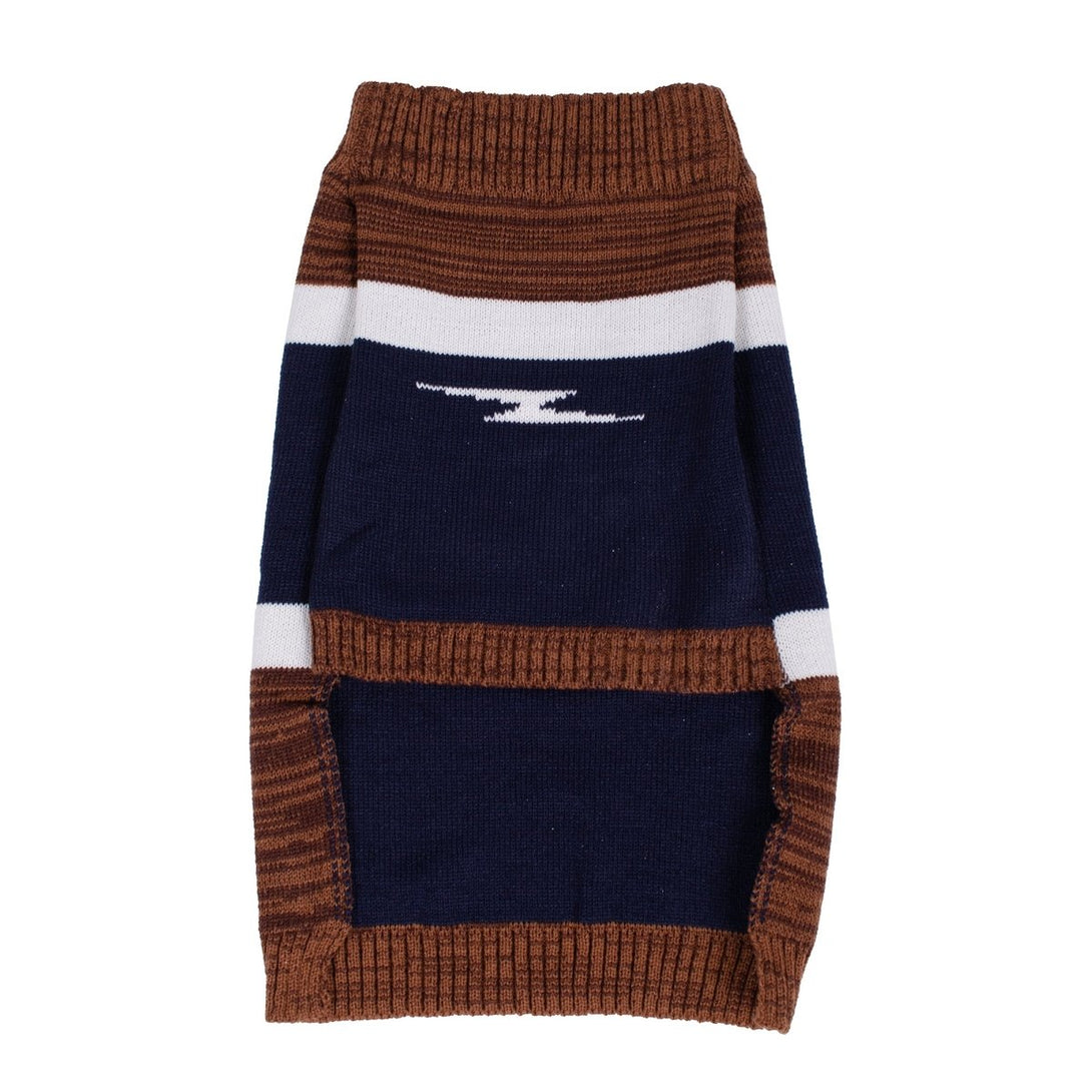 Shinola Brand Stripe Knitted Dog Sweater – Sweaters & Hoodies by Shinola