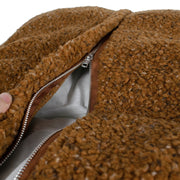 Shinola Brand Stripe Kuddle Berber Dog Bed Rust – Dog Beds by Shinola