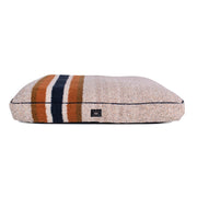 Shinola Brand Stripe Napper Pillow Berber Dog Bed Oatmeal – Dog Beds by Shinola