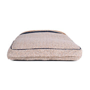 Shinola Brand Stripe Napper Pillow Berber Dog Bed Oatmeal – Dog Beds by Shinola