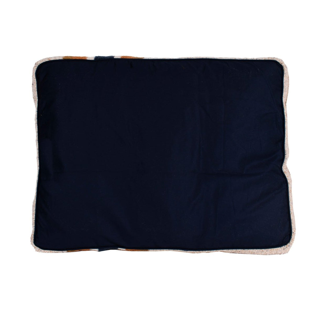 Shinola Brand Stripe Napper Pillow Berber Dog Bed Oatmeal – Dog Beds by Shinola