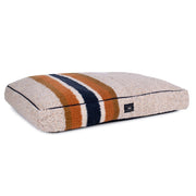 Shinola Brand Stripe Napper Pillow Berber Dog Bed Oatmeal – Dog Beds by Shinola