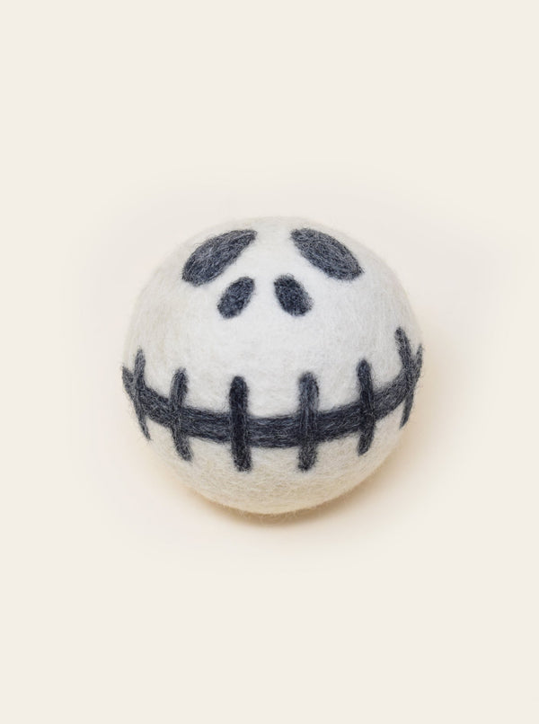 Skeleton Beastball Wool Dog Toy – Dog Toys by MODERNBEAST