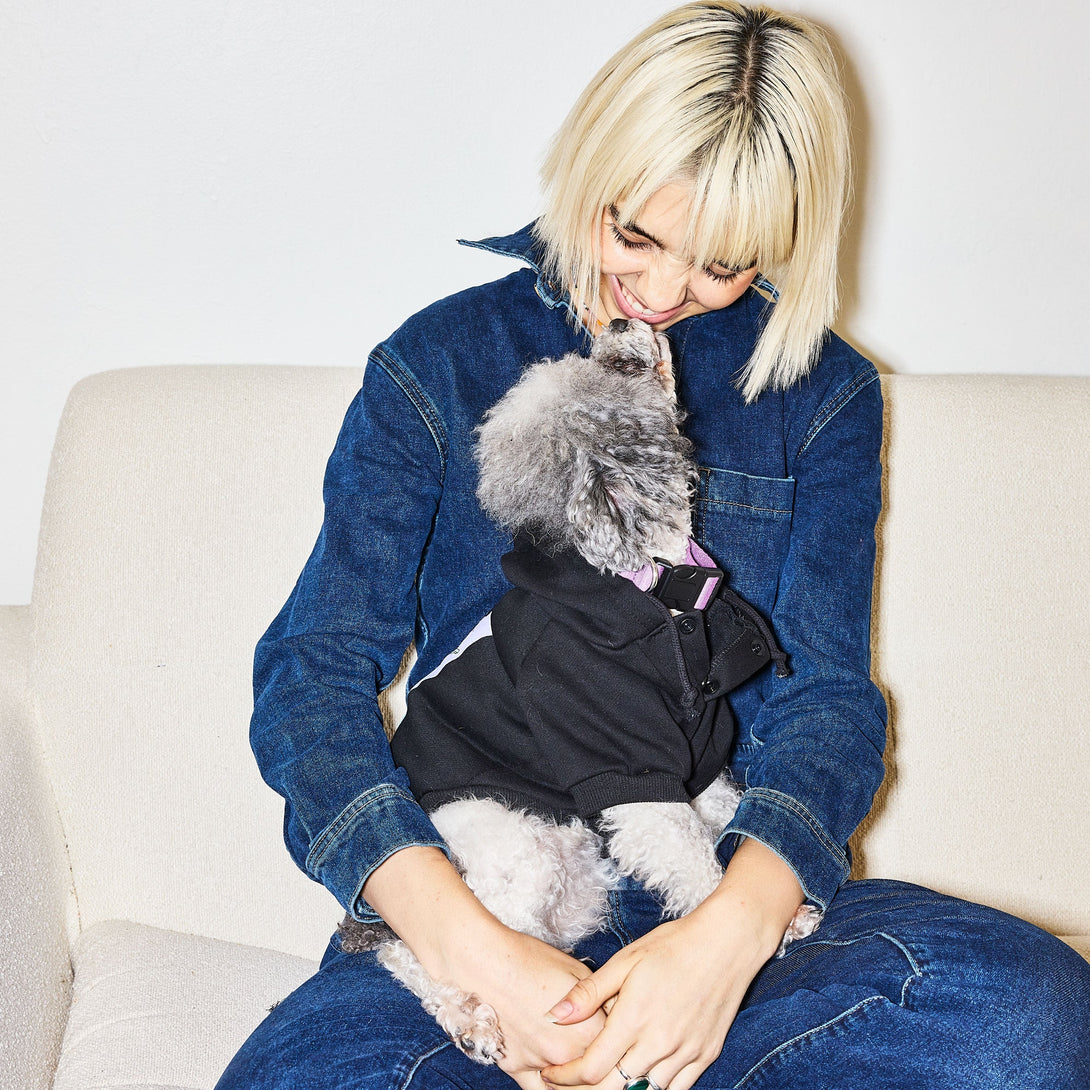 Snap Back Dog Hoodie. – Sweaters & Hoodies by JUST FRED.