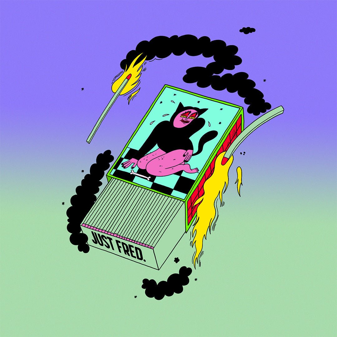 Snap Back Dog Hoodie. – Sweaters & Hoodies by JUST FRED.