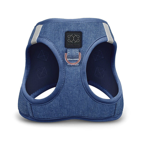 SoHo No-Pull Step In Dog Harness - Denim