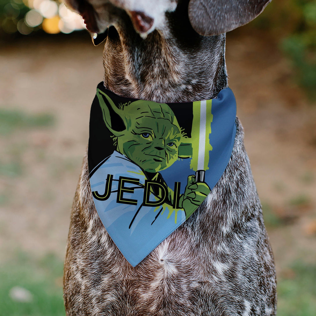 Star Wars JEDI and Yoda Lightsaber Dog Bandana – Bandanas & Neckwear by Buckle - Down
