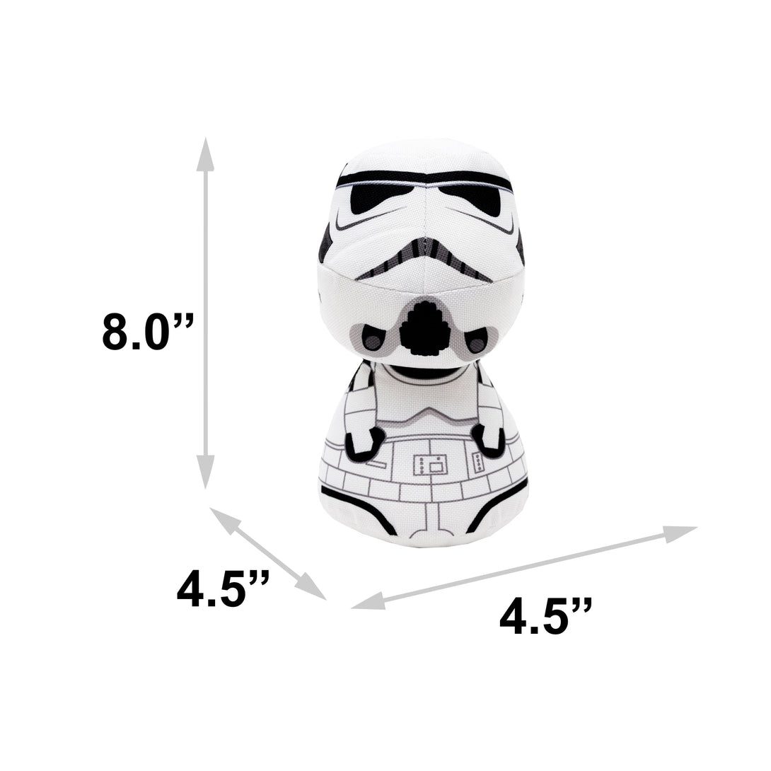 Star Wars Stormtrooper Big Head Plush Squeaky Dog Toy – Dog Toys by Buckle - Down