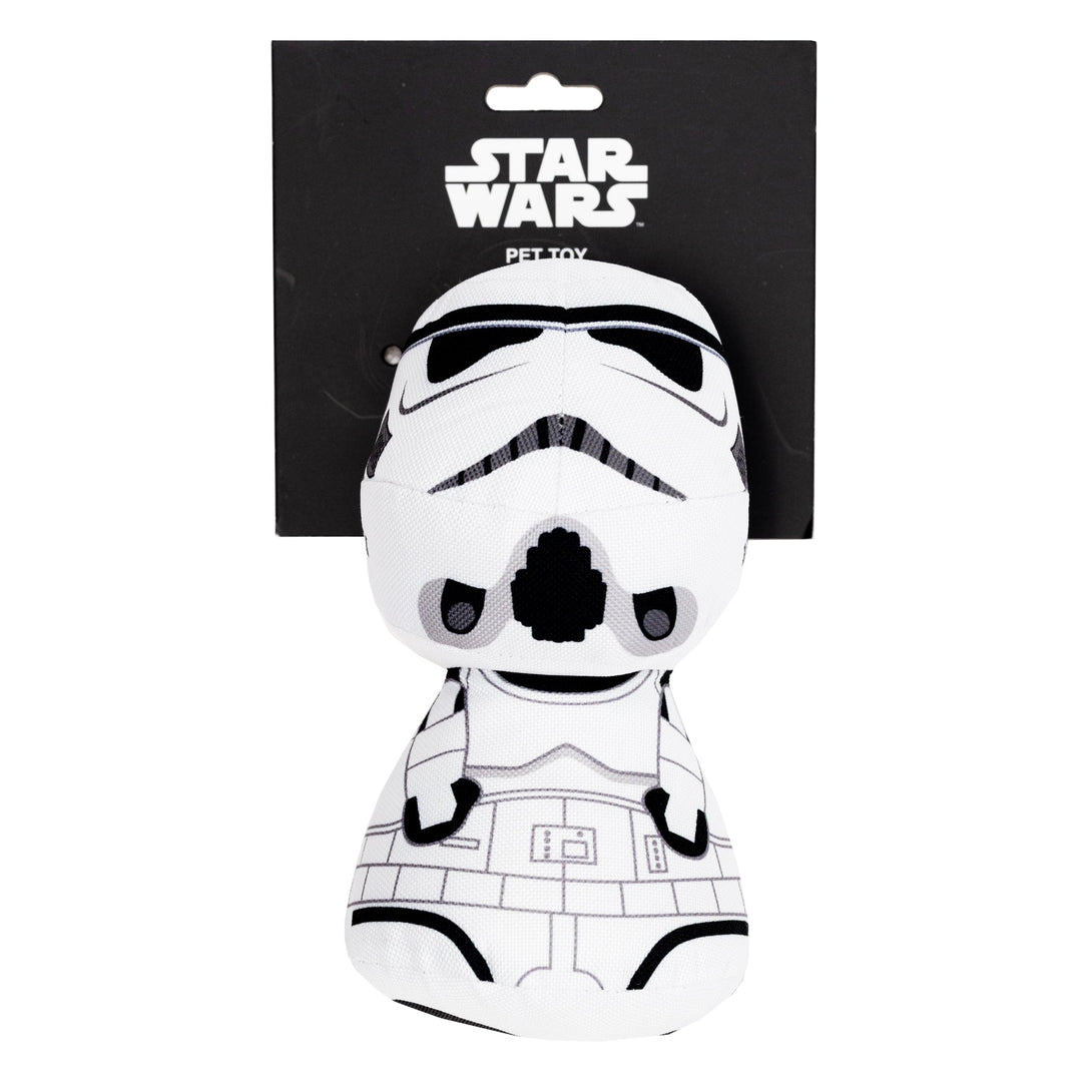 Star Wars Stormtrooper Big Head Plush Squeaky Dog Toy – Dog Toys by Buckle - Down