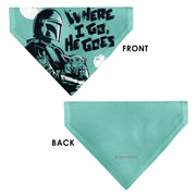 Star Wars The Madalorian and Grogu WHERE HE GOES I GO Dog Bandana – Bandanas & Neckwear by Buckle - Down