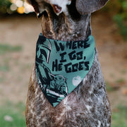 Star Wars The Madalorian and Grogu WHERE HE GOES I GO Dog Bandana – Bandanas & Neckwear by Buckle - Down