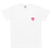 State Of Happy Pink Check Pocket T-Shirt – Mens/Womens T-Shirts by WUFORIA