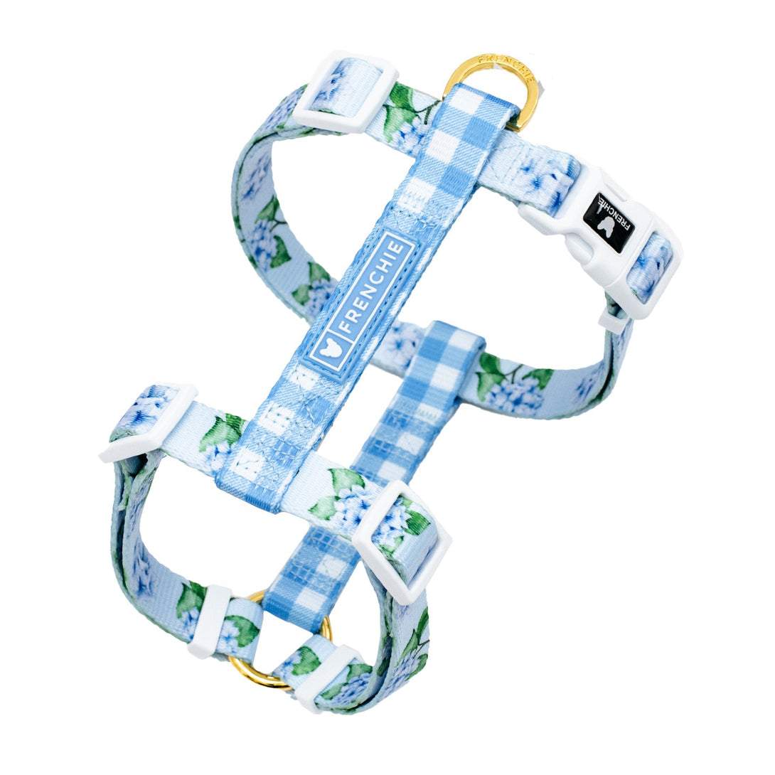 Strap Dog Harness - Hydrangea – Dog Harnesses by Frenchie Bulldog