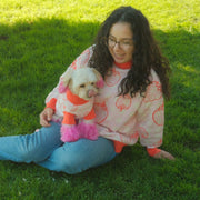 Strawberry Knitted Dog Sweater – Sweaters & Hoodies by Sunbean