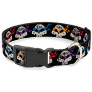 Teenage Mutant Ninja Turtles Four Turtles Road Rebel Skulls Snap Dog Collar – Dog Collars by Buckle - Down