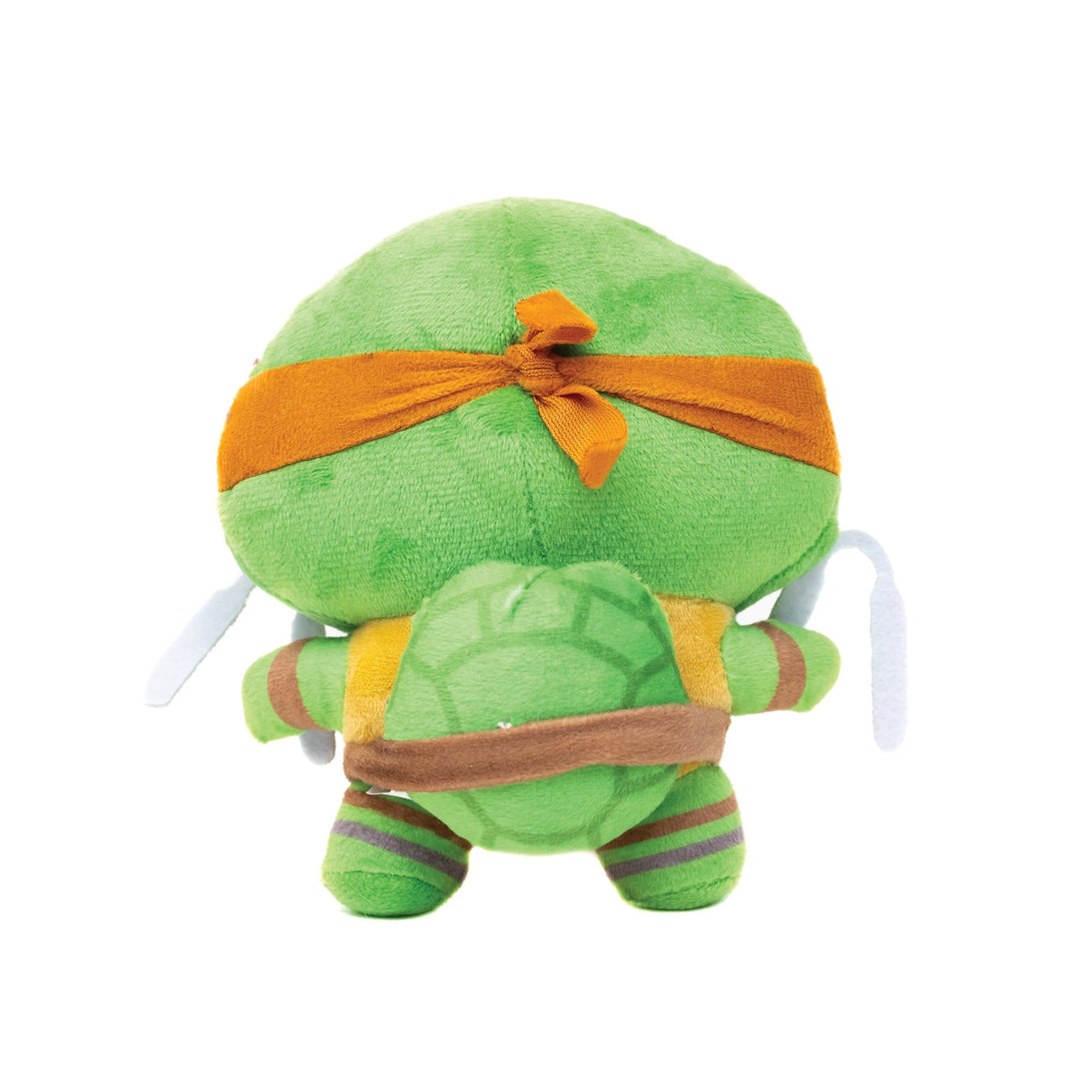 Teenage Mutant Ninja Turtles Michelangelo Nunchucks Plush Squeaky Dog Toy – Dog Toys by Buckle - Down