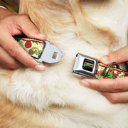 Teenage Mutant Ninja Turtles Turtle Pizza Seatbelt Buckle Dog Collar – Dog Collars by Buckle - Down