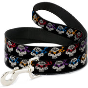 Teenage Mutant Ninja Turtles Turtle Road Rebel Skulls Dog Leash – Dog Leashes by Buckle - Down