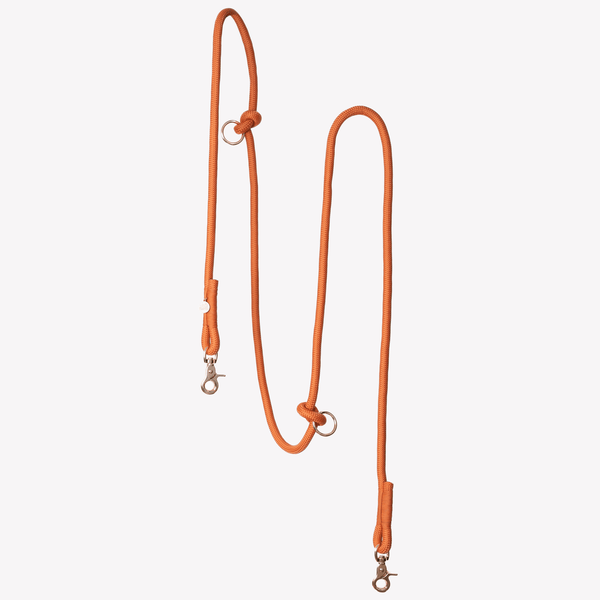 Terracotta - Hands Free Braided Dog Leash – Dog Leashes by FURLOU