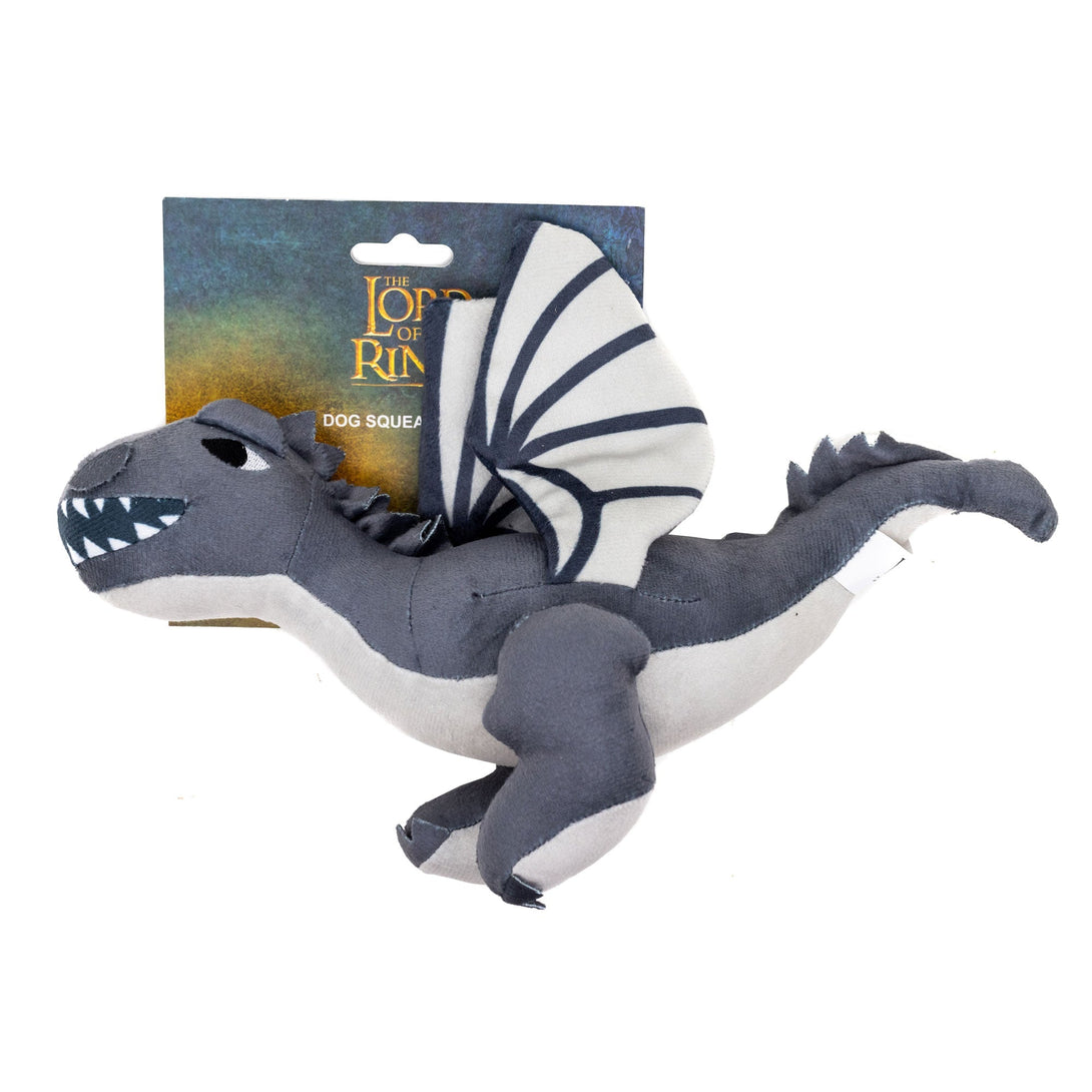 The Lord of the Rings Smaug Dragon Plush Squeaky Dog Toy – Dog Toys by Buckle - Down