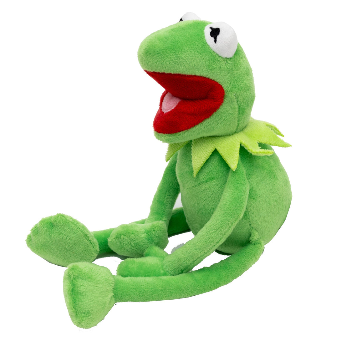 The Muppets Kermit the Frog Plush Squeaky Dog Toy – Dog Toys by Buckle - Down