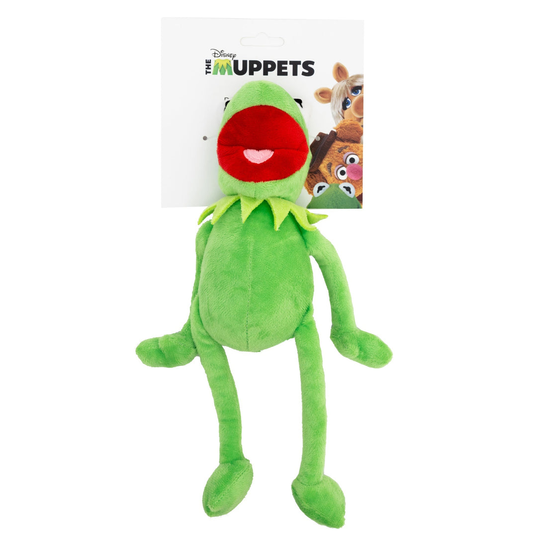 The Muppets Kermit the Frog Plush Squeaky Dog Toy – Dog Toys by Buckle - Down